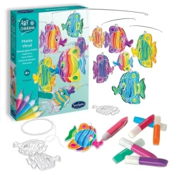 Sentosphère Móvil Vitrail Peces · Sentosphere*Niños Kits Manualidades Navidad|Kit De Manualidades