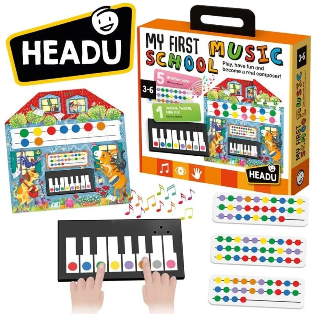 Ludilo My First Music School · Headu*Niños Ludilo|Juegos De Mesa De Viaje