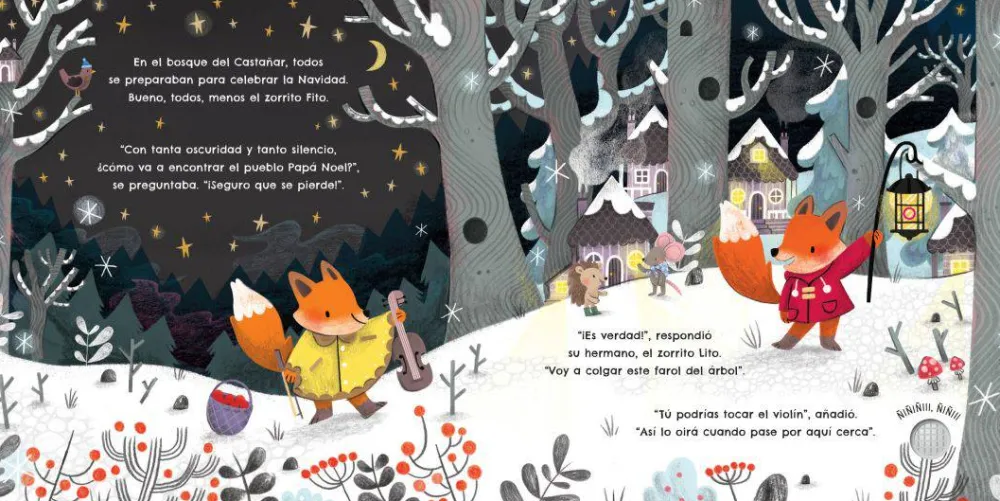 Usborne Navidad Luces y Sonidos*Niños Libros De Navidad Para Niños|Libros Musicales Y Con Sonido