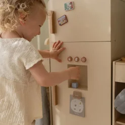 Little Dutch Nevera de Madera FSC ·*Niños Cocinas De Madera Y Accesorios Juguete|Juguetes Waldorf