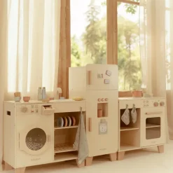 Little Dutch Nevera de Madera FSC ·*Niños Cocinas De Madera Y Accesorios Juguete|Juguetes Waldorf