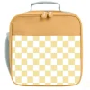 Monnëka Nevera Rígida Big Stripes Yellow Chess* Mochilas, Cestas Y Bolsos Para Playa Y Piscina