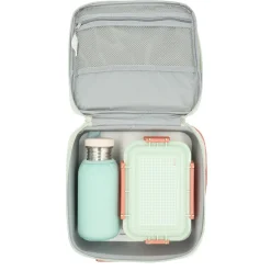 Monnëka Nevera Rígida Big Stripes Sage* Mochilas, Cestas Y Bolsos Para Playa Y Piscina