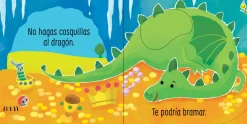 Usborne No hagas cosquillas al unicornio*Niños Libros Musicales Y Con Sonido|Libros De Texturas Para Bebés