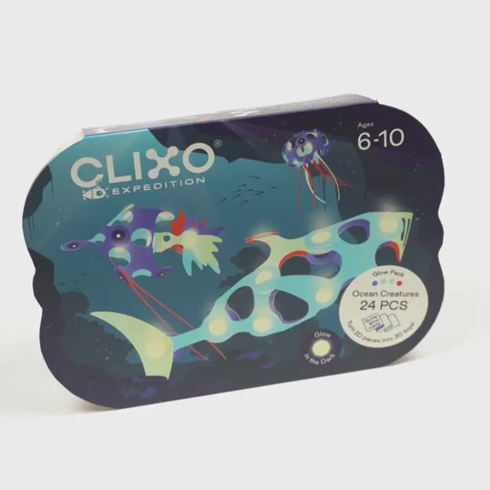 Clixo Ocean Creatures Pack ·*Niños Clixo