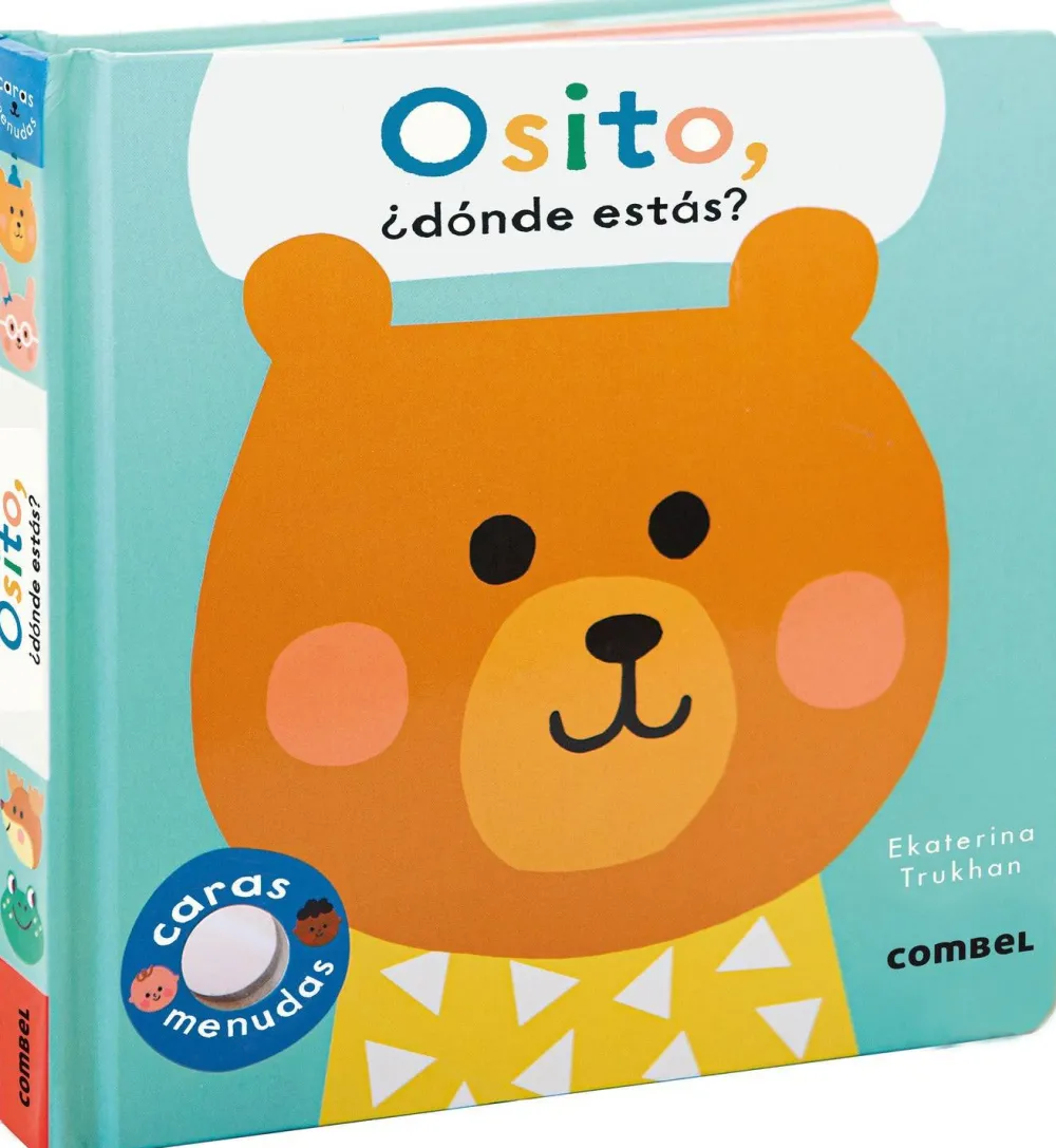 Combel Osito ¿Dónde estás?* Libros Manipulativos|Libros De Cartoné