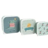 Tutete Pack 3 Cajas Almuerzo Croc* Cajas De Almuerzo Infantil·Sin Compartimentos