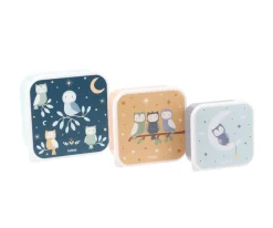Tutete Pack 3 Cajas Almuerzo Magical Forest* Cajas De Almuerzo Infantil·Sin Compartimentos