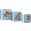 Tutete Pack 3 Cajas Almuerzo Skater Dogs* Cajas De Almuerzo Infantil·Sin Compartimentos
