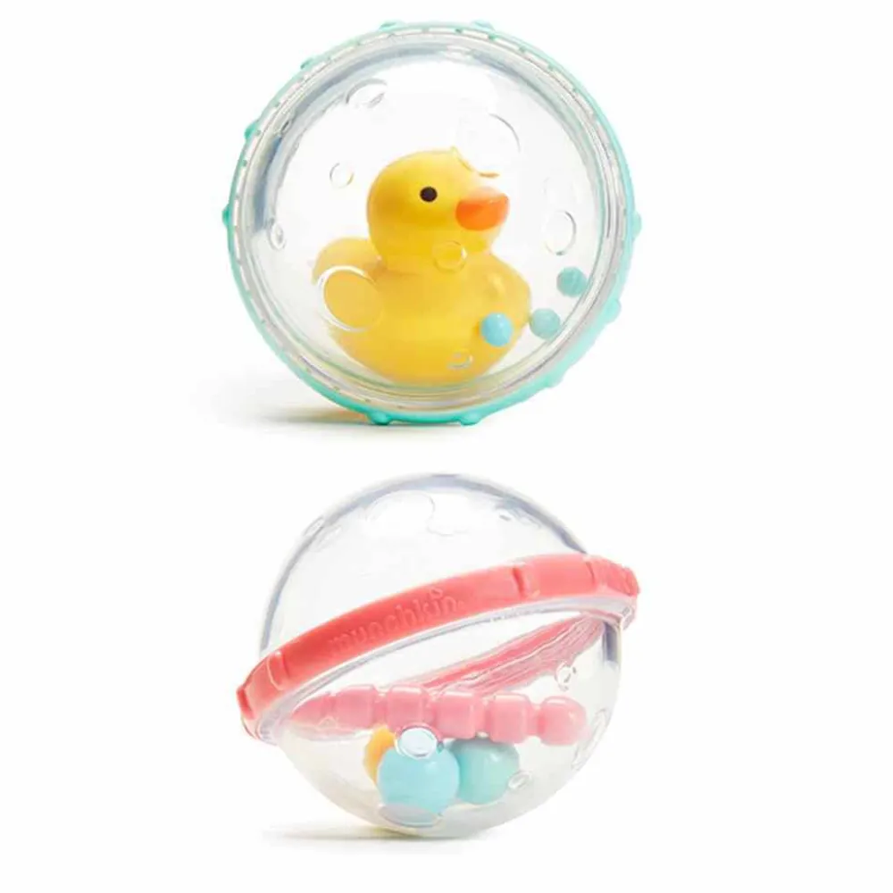 Munchkin Pack 2 Pompas Float & Play ·*Niños Juguetes De Baño