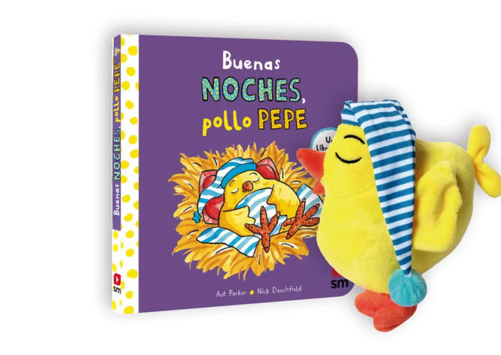 SM Pack el Pollo Pepe se va a dormir* Libros Con Muñeco|Libros Pop-Up