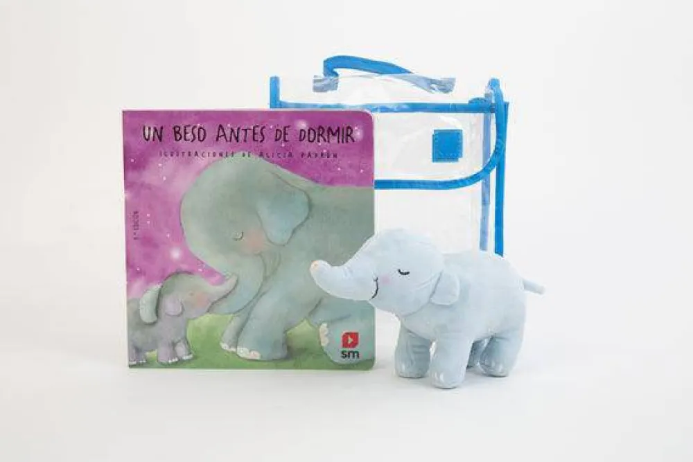 SM Pack Muñeco - Un beso antes de dormir* Álbumes Ilustrados Infantiles|Libros Con Muñeco