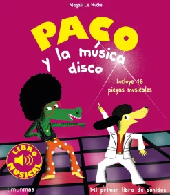 Timun Mas Paco y La Música Disco · Libro Musical*Niños Álbumes Ilustrados Infantiles|Libros Musicales Y Con Sonido