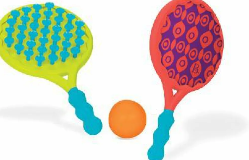 B. Toys Paddle Popper Conjunto palas con pelota*Niños Juguetes De Playa|Juguetes De Playa