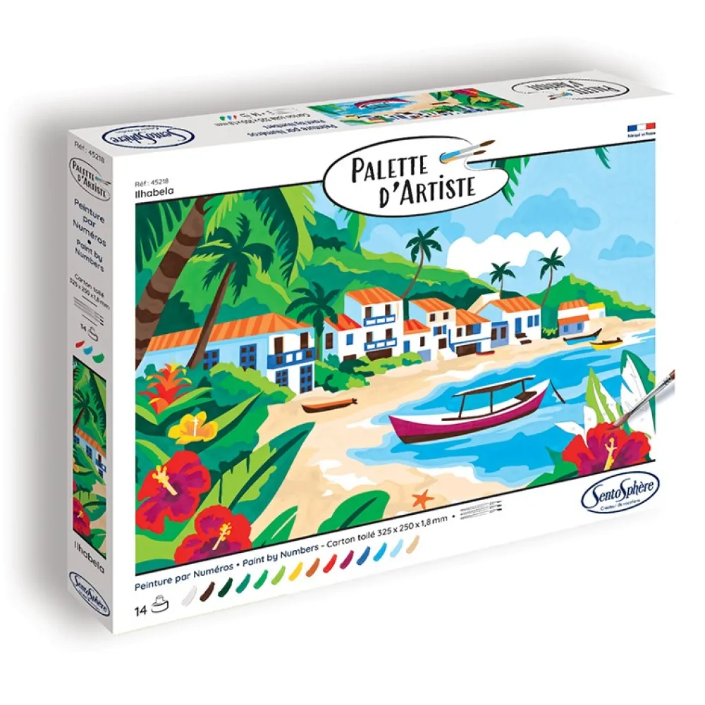 Sentosphère Paleta de artistas - Ilhabela · Sentosphere*Niños Kit De Manualidades