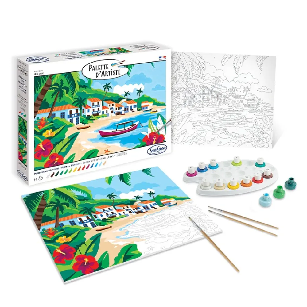 Sentosphère Paleta de artistas - Ilhabela · Sentosphere*Niños Kit De Manualidades