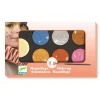 Djeco Paleta Maquillaje Efecto Metal ·*Niños Pintura Facial Para Niños Y Niñas|Disfraces Infantiles