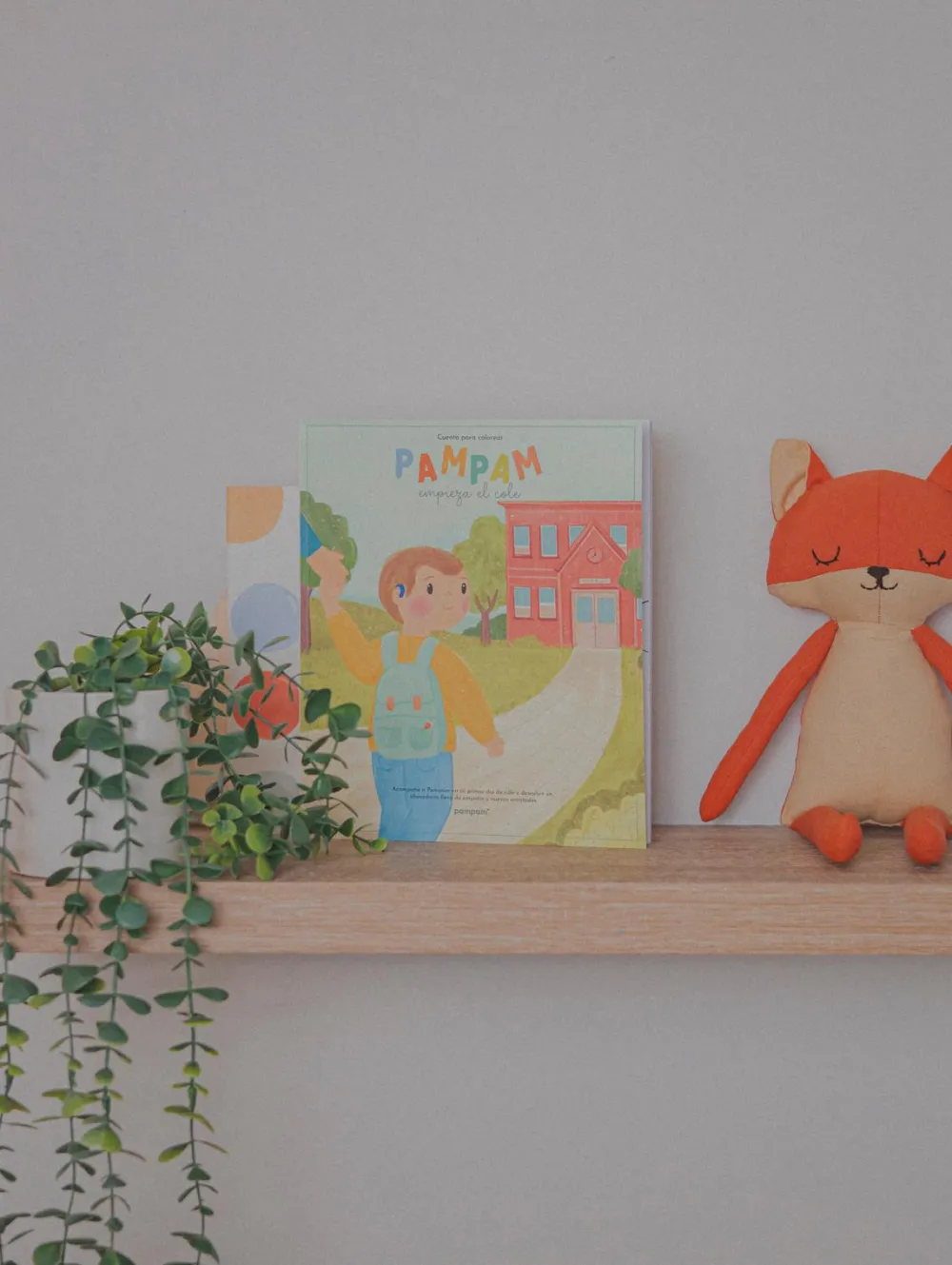 Pampam empieza el cole - Libro para colorear*Niños Libros Para Colorear|Libros Para Colorear