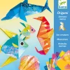 Djeco Papiroflexia Origami Animales Marinos ·*Niños Kit De Manualidades|Juguetes Y Juegos Motricidad Fina
