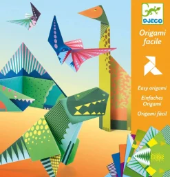 Djeco Papiroflexia Origami Dinosaurios ·*Niños Kit De Manualidades|Juguetes Y Juegos Motricidad Fina