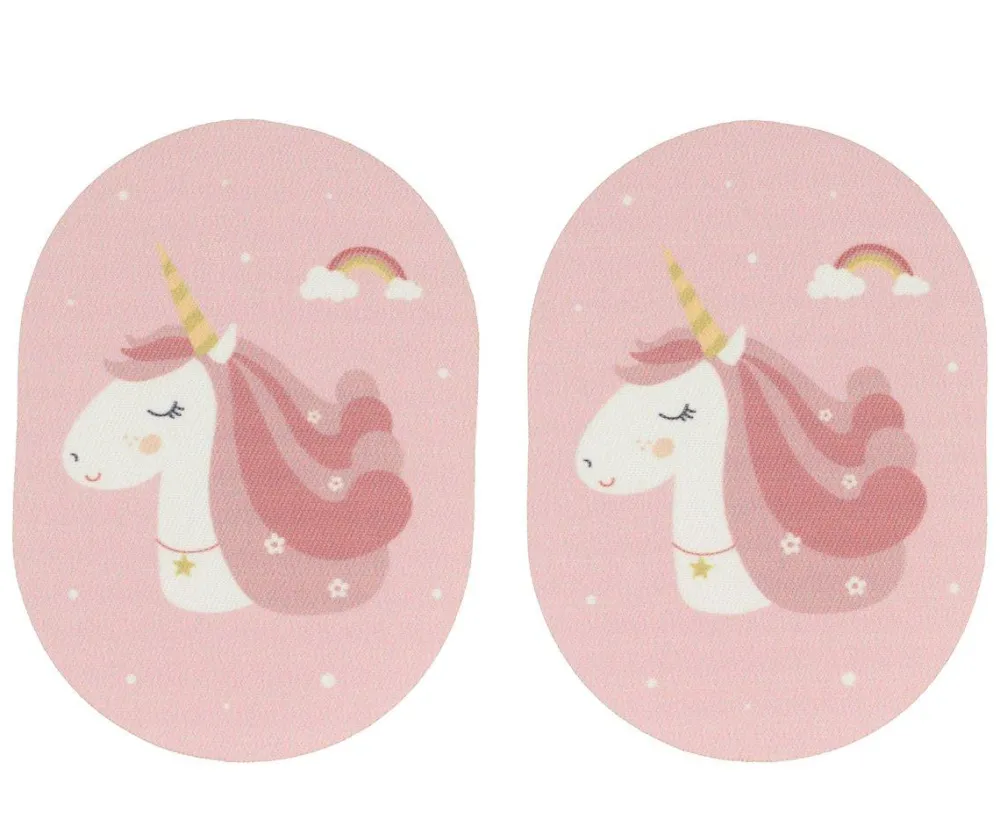 Tutete Parche termoadhesivo para ropa 2 uds Magical Unicorn* Parches Para Ropa Termoadhesivos