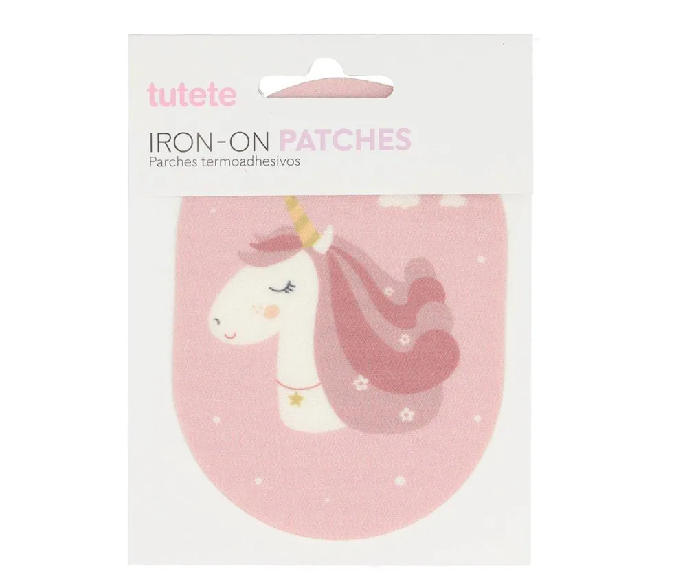 Tutete Parche termoadhesivo para ropa 2 uds Magical Unicorn* Parches Para Ropa Termoadhesivos