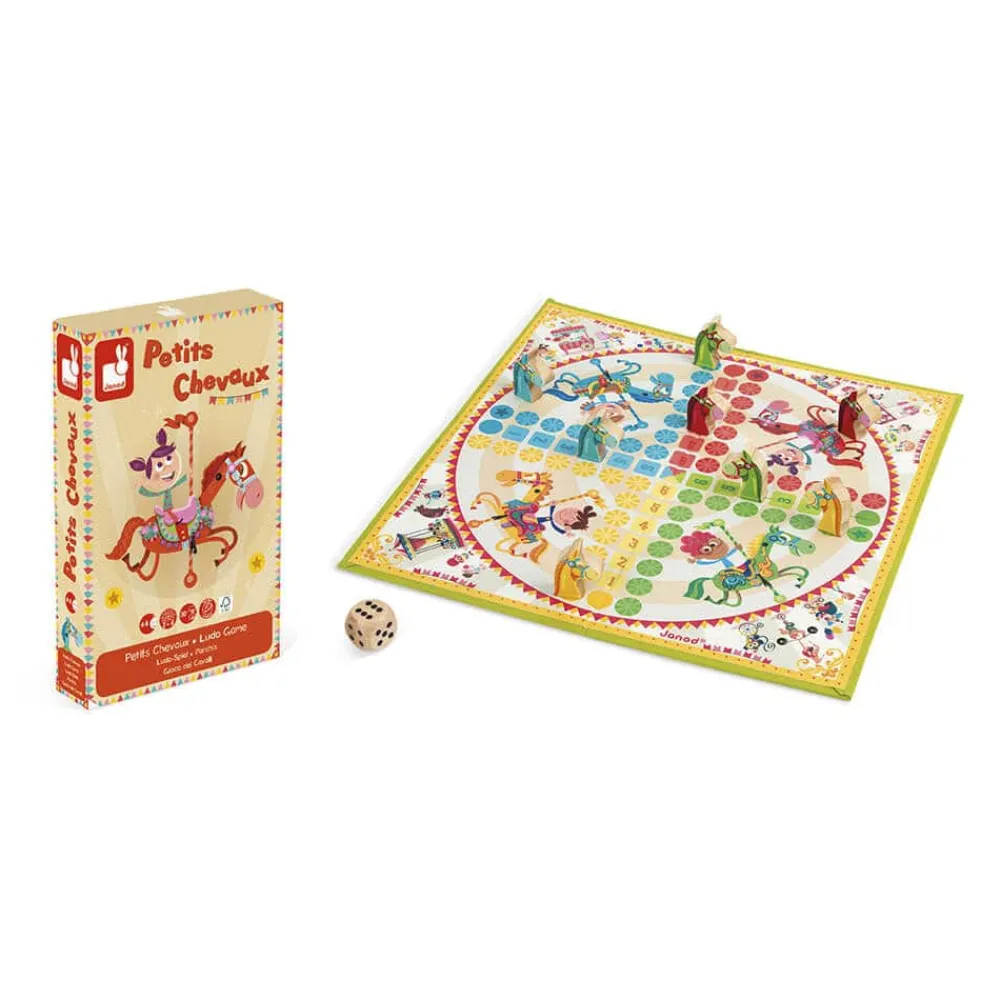 Janod Parchís ·*Niños Juegos De Mesa Competitivos|Juegos De Tablero