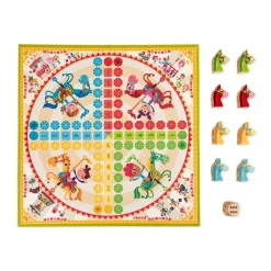 Janod Parchís ·*Niños Juegos De Mesa Competitivos|Juegos De Tablero