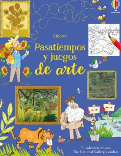 Usborne Pasatiempos y juegos de arte*Niños Libros Pasatiempos Para Niños Y Niñas