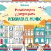 Usborne Pasatiempos y juegos para recorrerse el mundo*Niños Libros Pasatiempos Para Niños Y Niñas