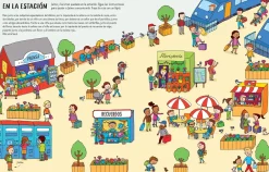 Usborne Pasatiempos y juegos para recorrerse el mundo*Niños Libros Pasatiempos Para Niños Y Niñas