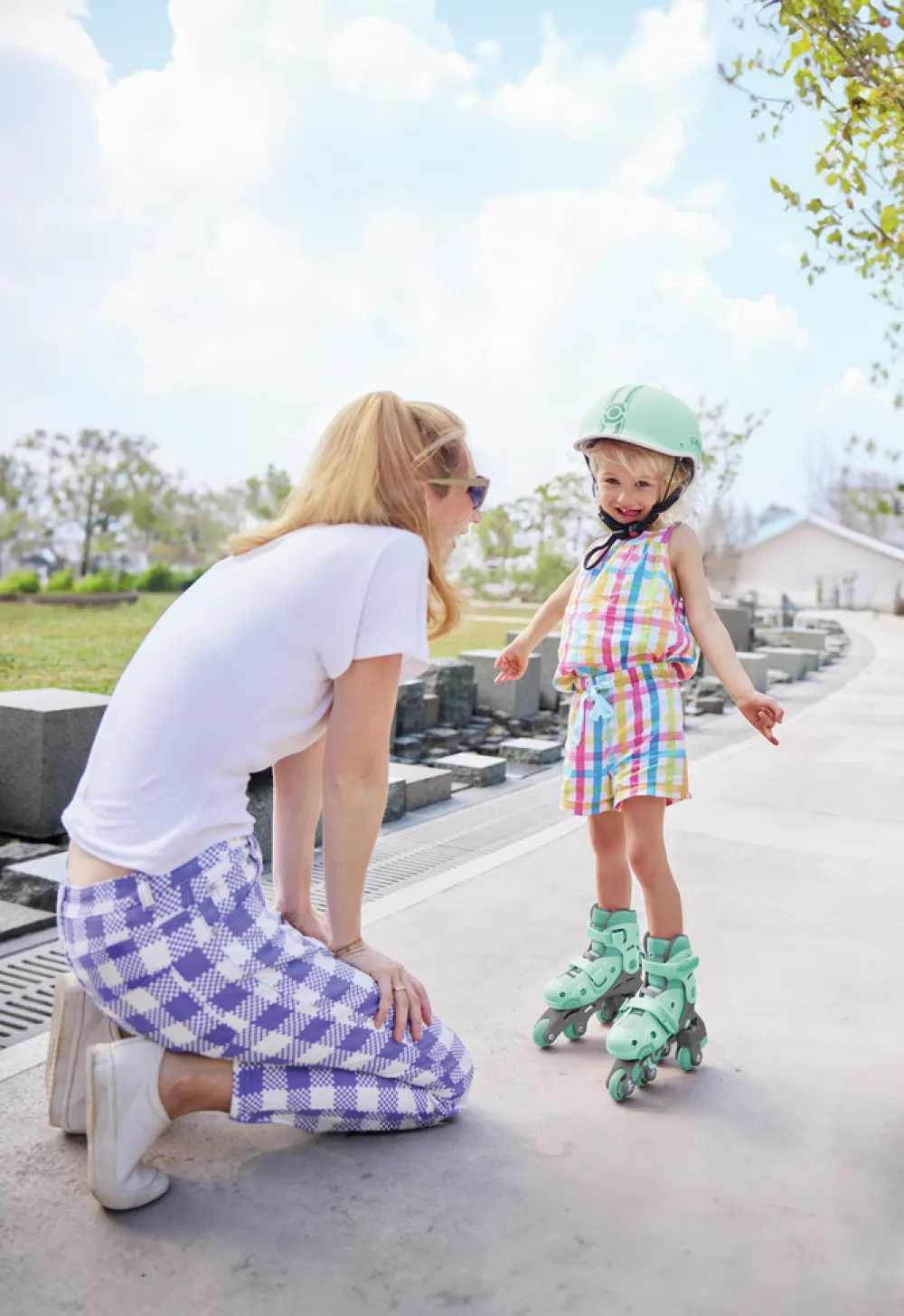 Globber Patines en linea 2 Menta ·*Niños Patinetes Infantiles|Patines Para Niñas Y Niños