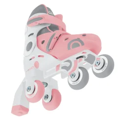 Globber Patines en linea 2 Rosa pastel ·*Niños Patinetes Infantiles|Patines Para Niñas Y Niños