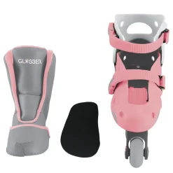 Globber Patines en linea 2 Rosa pastel ·*Niños Patinetes Infantiles|Patines Para Niñas Y Niños
