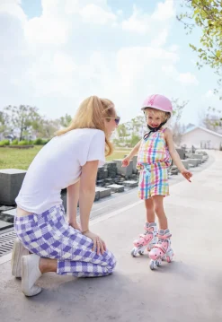 Globber Patines en linea 2 Rosa pastel ·*Niños Patinetes Infantiles|Patines Para Niñas Y Niños