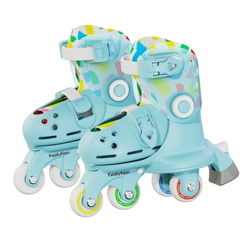 Yvolution Patines Twista Azul Tutti Frutti ·*Niños Patinetes Infantiles|Patines Para Niñas Y Niños