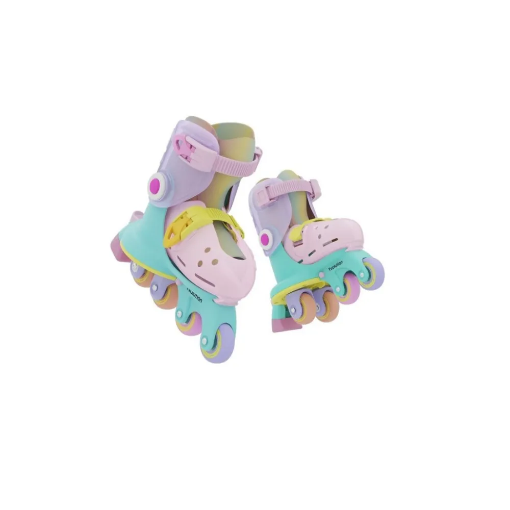 Yvolution Patines Twista Rainbow ·*Niños Patinetes Infantiles|Patines Para Niñas Y Niños