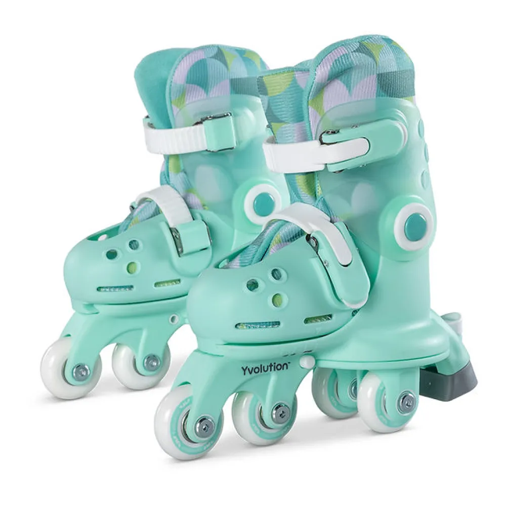 Yvolution Patines Twista Verde ·*Niños Patinetes Infantiles|Patines Para Niñas Y Niños