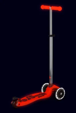 Micro Patinete Maxi Deluxe Glow LED · Rojo*Niños Patinetes De 3 Ruedas Infantiles|Patinetes Infantiles