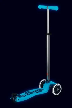 Micro Patinete Maxi Deluxe Glow LED · Azul*Niños Patinetes De 3 Ruedas Infantiles|Patinetes Infantiles