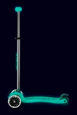 Micro Patinete Maxi Deluxe Glow LED · Turquesa*Niños Patinetes De 3 Ruedas Infantiles|Patinetes Infantiles