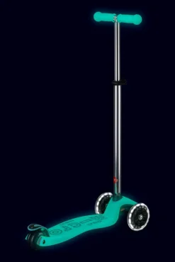 Micro Patinete Maxi Deluxe Glow LED · Turquesa*Niños Patinetes De 3 Ruedas Infantiles|Patinetes Infantiles