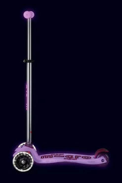 Micro Patinete Maxi Deluxe Glow LED · Lila*Niños Patinetes De 3 Ruedas Infantiles|Patinetes Infantiles