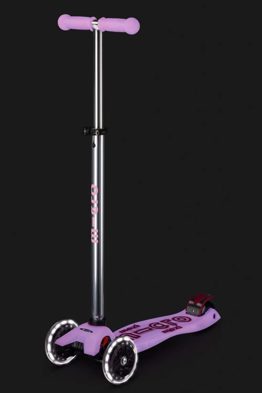 Micro Patinete Maxi Deluxe Glow LED · Lila*Niños Patinetes De 3 Ruedas Infantiles|Patinetes Infantiles
