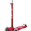 Micro Patinete Maxi Deluxe LED · Rojo*Niños Patinetes De 3 Ruedas Infantiles|Patinetes Infantiles