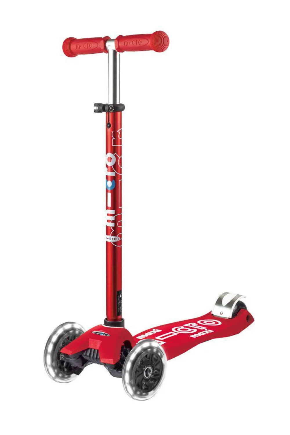 Micro Patinete Maxi Deluxe LED · Rojo*Niños Patinetes De 3 Ruedas Infantiles|Patinetes Infantiles
