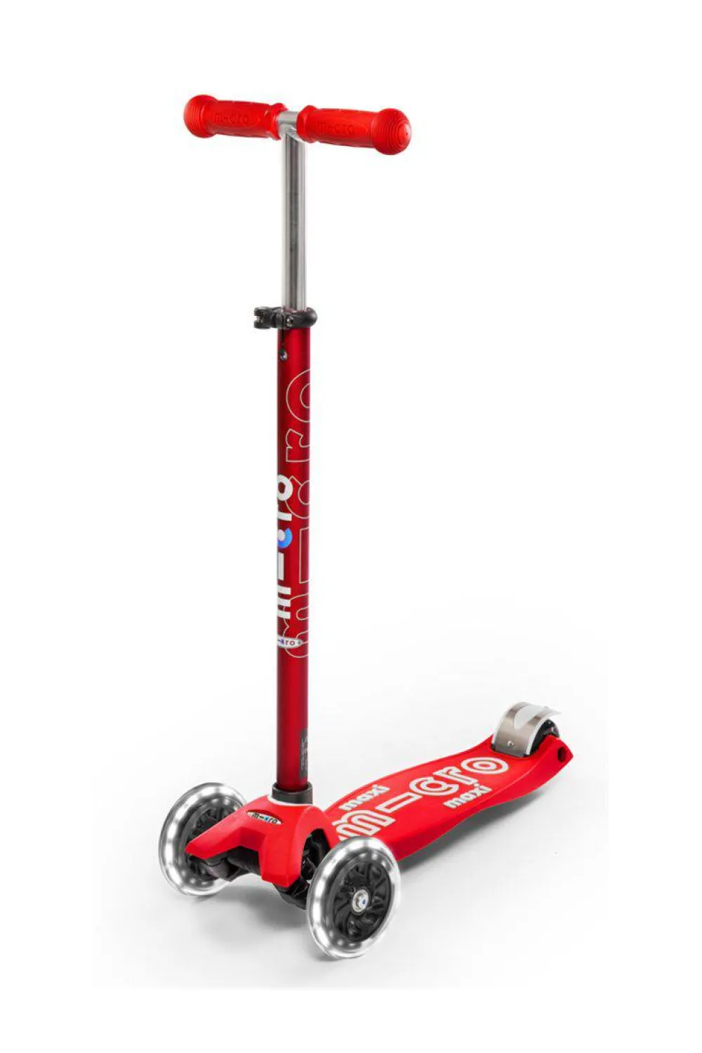 Micro Patinete Maxi Deluxe LED · Rojo*Niños Patinetes De 3 Ruedas Infantiles|Patinetes Infantiles