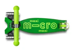 Micro Patinete Maxi Deluxe Plegable Neón LED · Verde/Amarillo*Niños Patinetes De 3 Ruedas Infantiles|Patinetes Infantiles