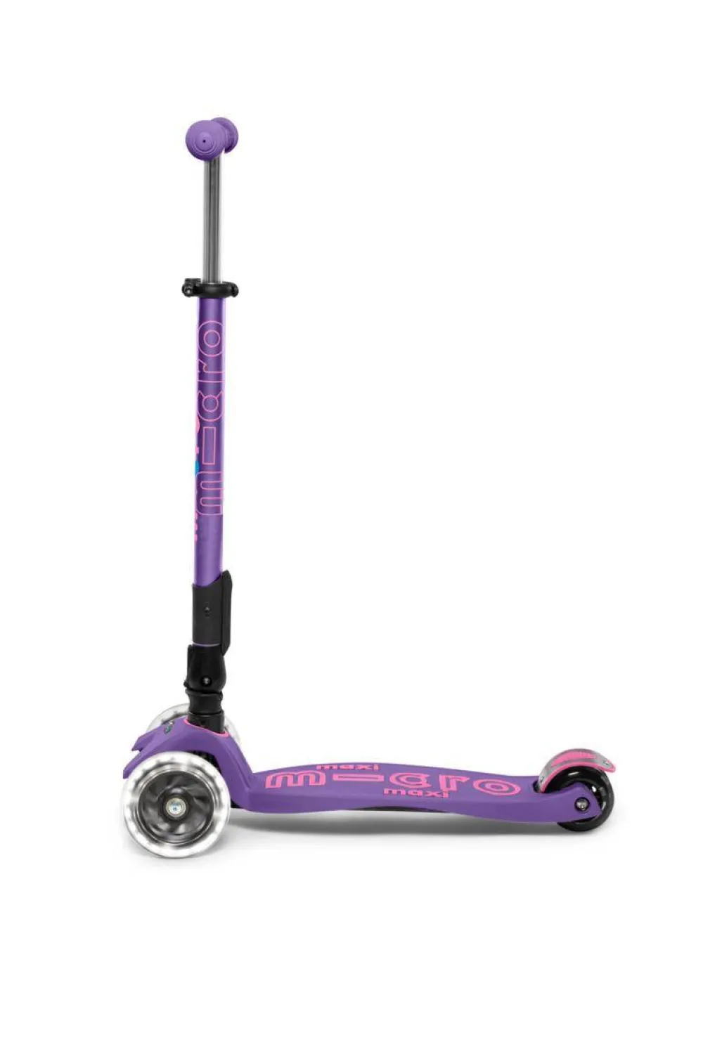 Micro Patinete Maxi Deluxe Plegable Led · Lila*Niños Patinetes De 3 Ruedas Infantiles|Patinetes Infantiles