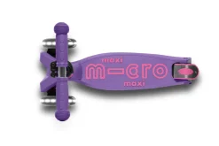 Micro Patinete Maxi Deluxe Plegable Led · Lila*Niños Patinetes De 3 Ruedas Infantiles|Patinetes Infantiles